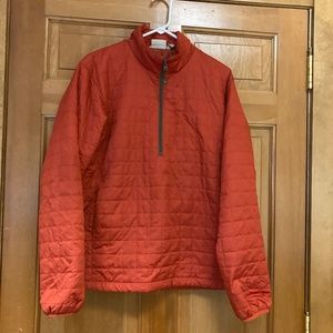 Sahalie Quilted Half Zip Pullover, L